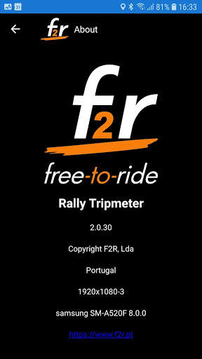 F2R Rally Tripmeter screenshot 8