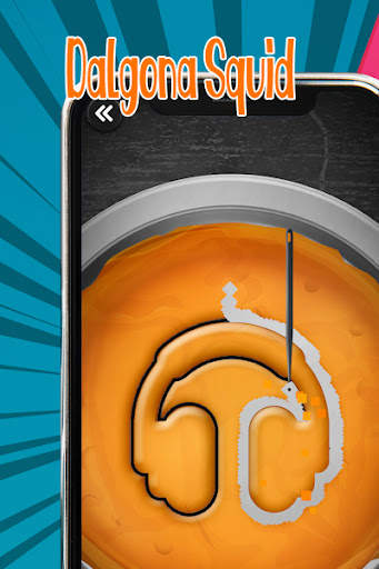 Dalgona Squid Candy Challenge screenshot 6