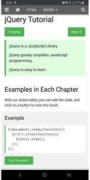 W3Schools - Learn HTML, CSS, JavaScript, PHP, SQL screenshot 7