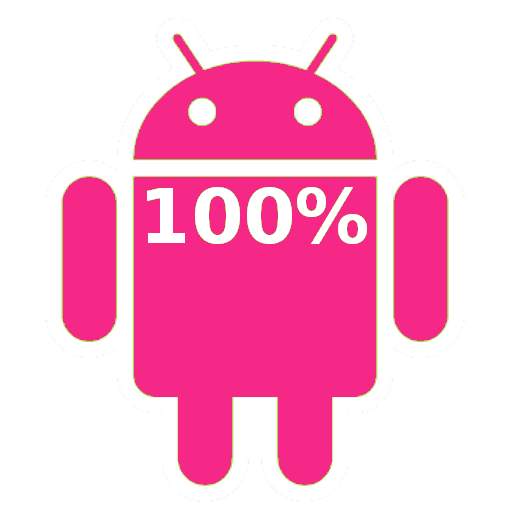 Pink Android Battery 1.5