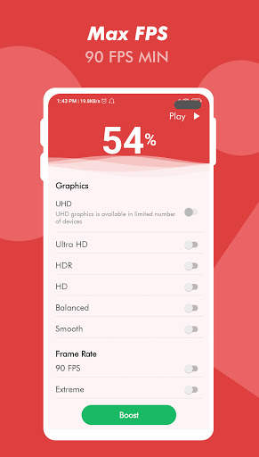 Gameora - 90 FPS GFX Tool for PUBG स्क्रीनशॉट 2