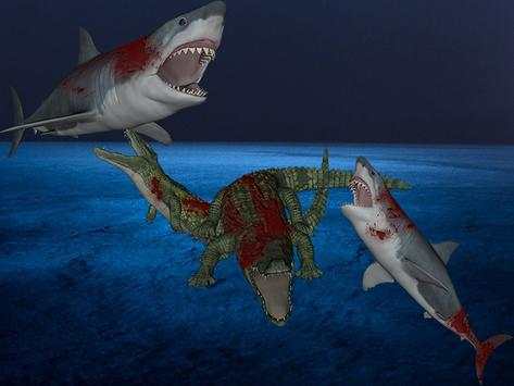 Shark Crocodile Fight screenshot 7