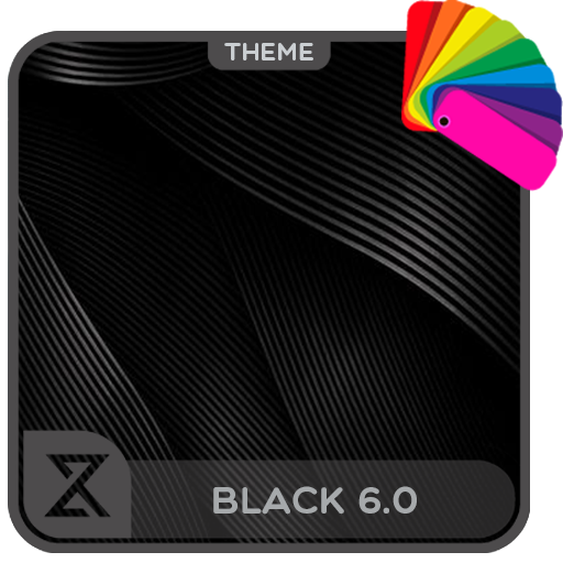 Black 6.0( for Xperia Theme) icon