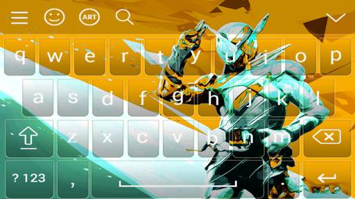 Kamen Rider Build keyboard screenshot 2
