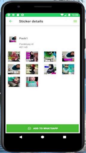 WAStickerApps - Wa Chubby and Aduhay Girls Sticker screenshot 2