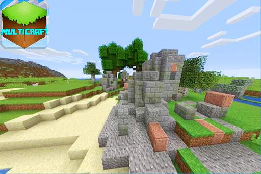 Multi Craft - mini block world building स्क्रीनशॉट 3