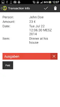 MyMoney screenshot 2