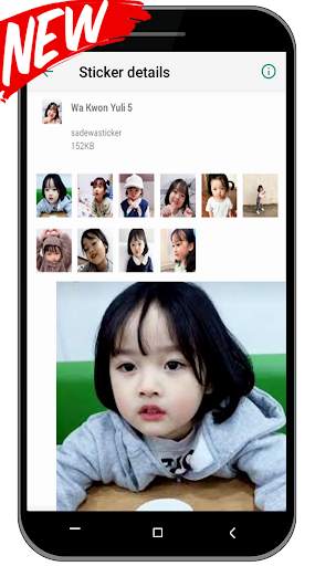 Stiker Wa Kwon Yuli Lucu Dan Imut WAStickerApps screenshot 5