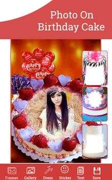 Photo On Birthday Cake screenshot 1