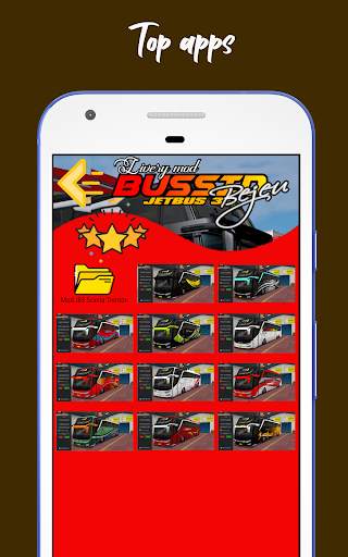 Livery Mod Bussid JB3 Bejeu screenshot 4