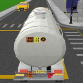 Oil Tanker Transporter 3D icon