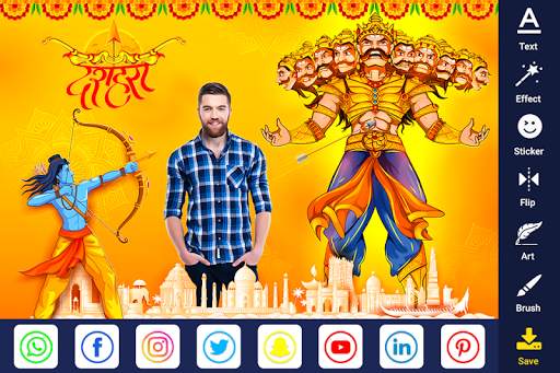 Dussehra Photo Editor screenshot 7