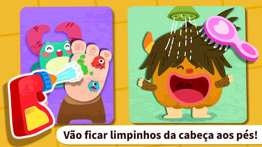 Spa de monstros do Bebê Panda screenshot 3