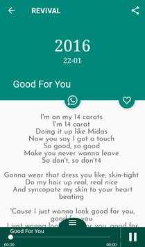 Selena Gomez Songs Lyrics screenshot 5
