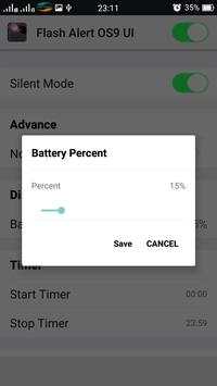 Flash Alert OS10 UI 3 تصوير الشاشة
