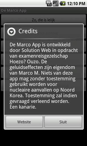 De Marco App screenshot 1