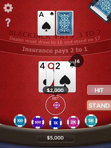 Blackjack 21 screenshot 4
