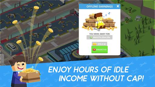 Idle Mechanics Manager – Car Factory Tycoon Game screenshot 5