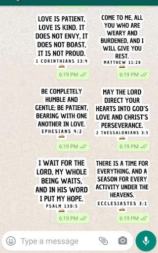 Christian Stickers screenshot 8