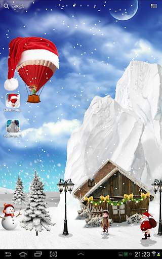 Free Christmas Live Wallpaper 9 تصوير الشاشة