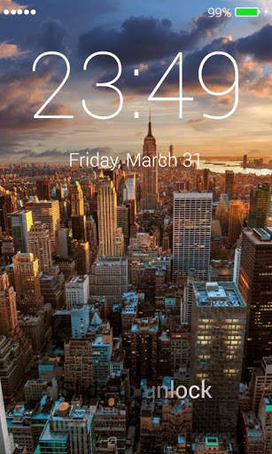 City Lock Screen screenshot 3