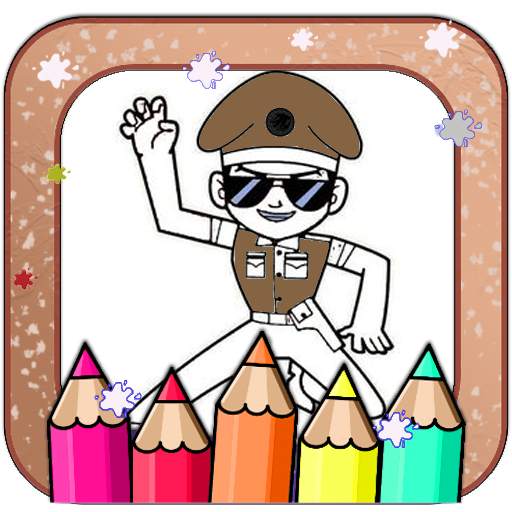 Little Singham Coloring Game 1.0