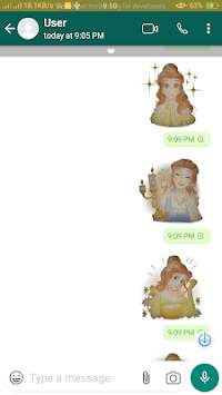Stickers For Whatsapp | Beauty And The Beast screenshot 1