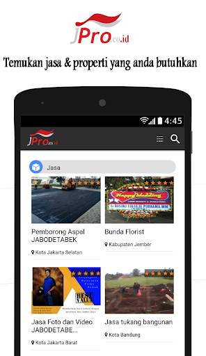 JPro Mobile screenshot 1