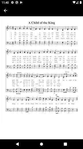Adventist Hymnal with piano sheet screenshot 3