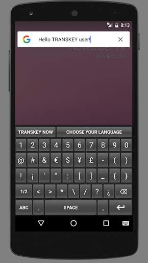 TRANSKEY - translator keyboard screenshot 4