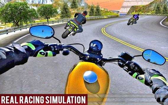 Moto Basikal Kelajuan Trafik menaiki Permainan screenshot 5
