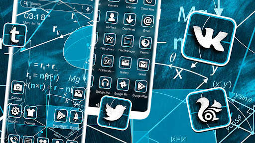 Mathematics Theme Launcher screenshot 1