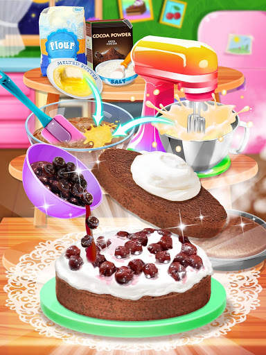 Black Forest Cake - Crazy Food Maker скриншот 3