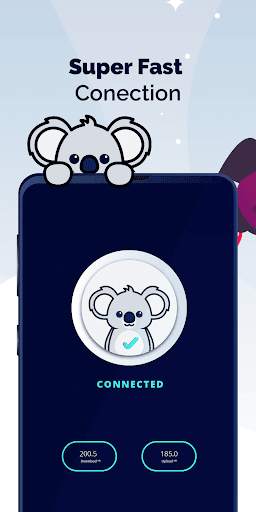 Fast VPN - Secure, Free VPN proxy, Koala VPN screenshot 3