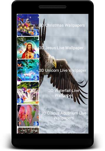 Eagle Live Wallpaper - Screen Lock, Sensor, Auto screenshot 4