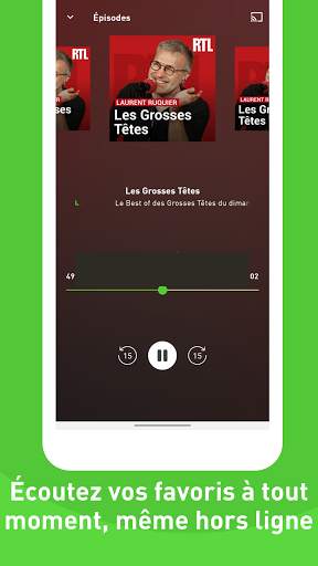 GetPodcast: lecteur de podcast screenshot 5
