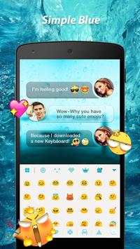 Keyboard - Boto: Simple Blue screenshot 2