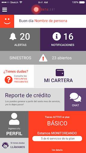 DATALERT MX 7 تصوير الشاشة