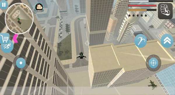 panther Stickman Black Rope Hero Gangstar Crime screenshot 4