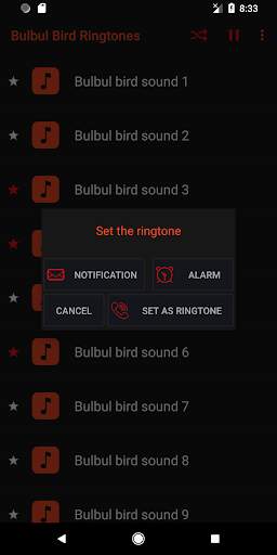 Bulbul Bird Ringtones स्क्रीनशॉट 3