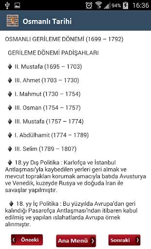 Osmanlı Tarihi screenshot 7
