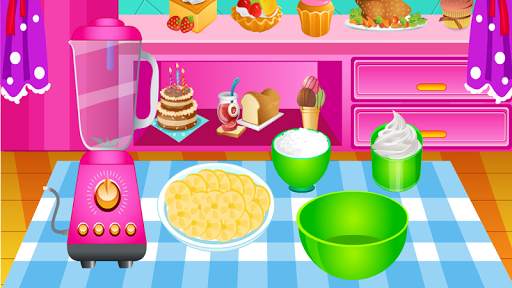Memasak ce Cream Banana screenshot 3