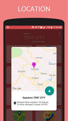Hotel TENT CITY - Saputara India 8 تصوير الشاشة