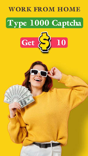 Captcha Work - Money Earn Job स्क्रीनशॉट 1