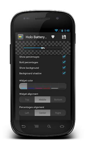 Holo Battery Widget Donate screenshot 5