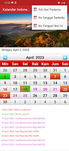 Kalender Indonesia screenshot 4