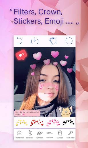 You Makeup Face - Selfie Camera, Photo Editor screenshot 3