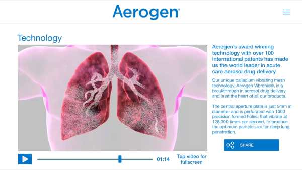Aerogen Solo - phone version screenshot 3