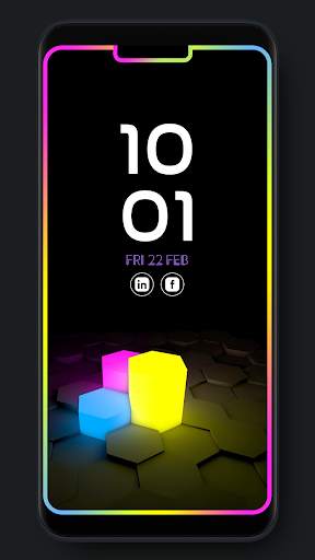 Edge Light Live wallpaper screenshot 3