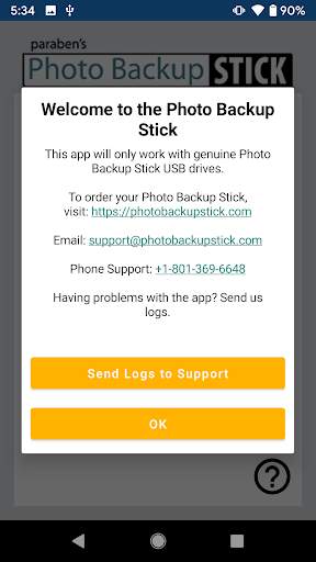 Photo Backup Stick DC screenshot 3
